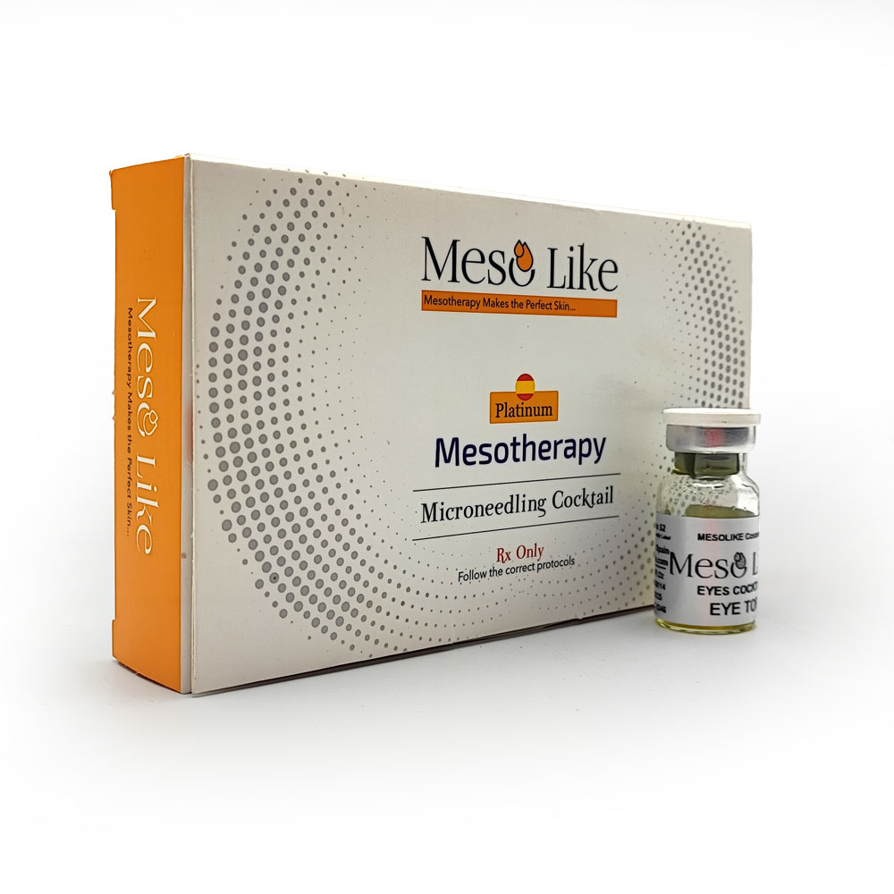 کوکتل رفع گودی زیر چشم مزولایک eye top mesolike