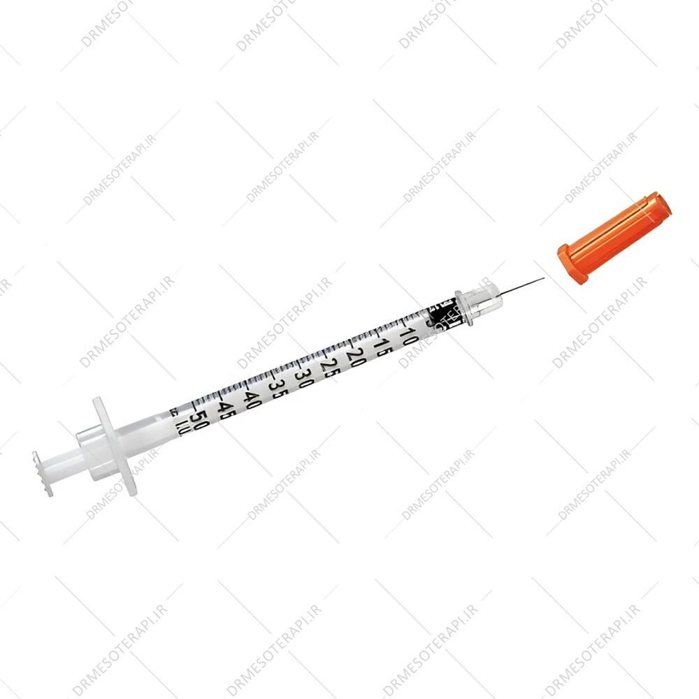 سرنگ انسولین bd 1 میلی لیتر