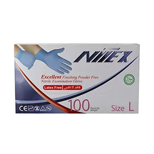 دستکش نیتریل نیتکس آبی