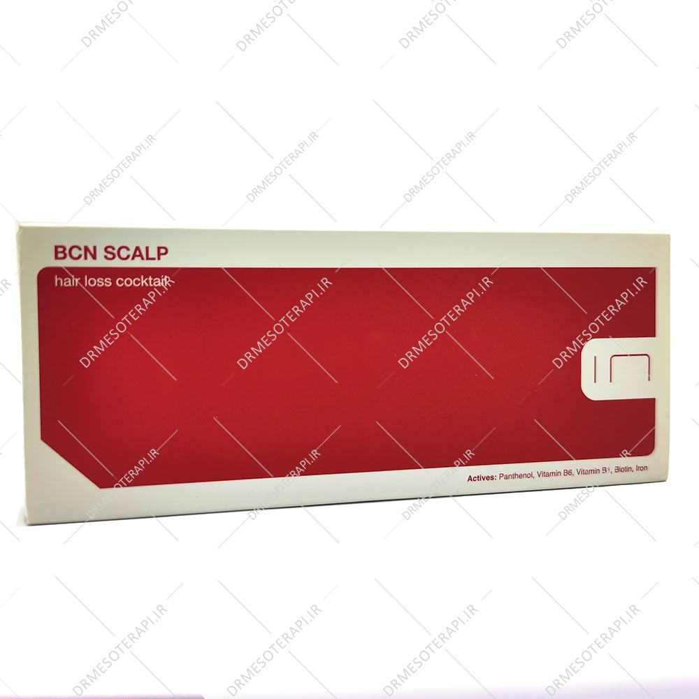 کوکتل مزوتراپی مو بی سی ان اسکالپ scalp bcn