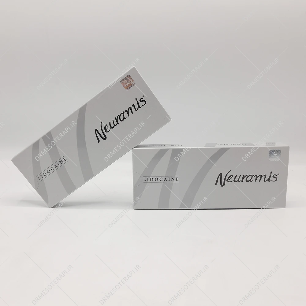 ژل فیلر نورامیس زیر چشم لیدوکائین