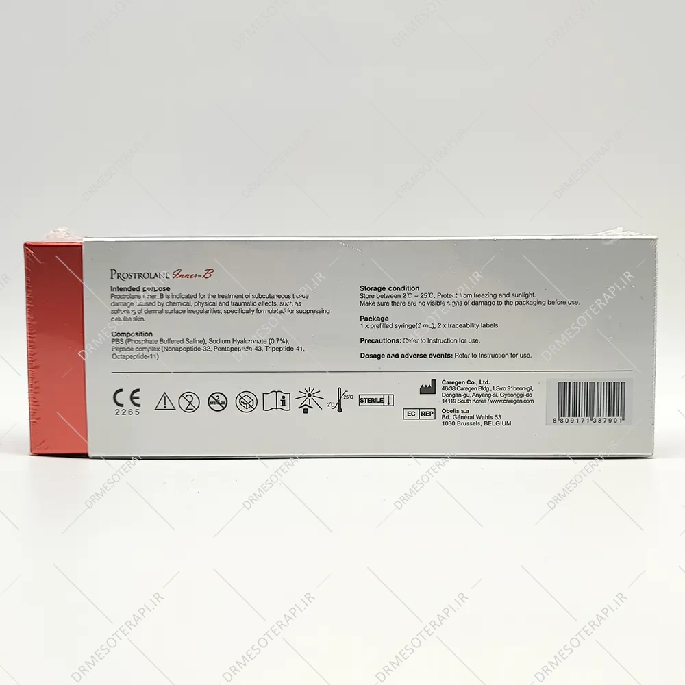 مزو ژل لاغری پروسترولین اینر بی ( تاریخ نزدیک )
