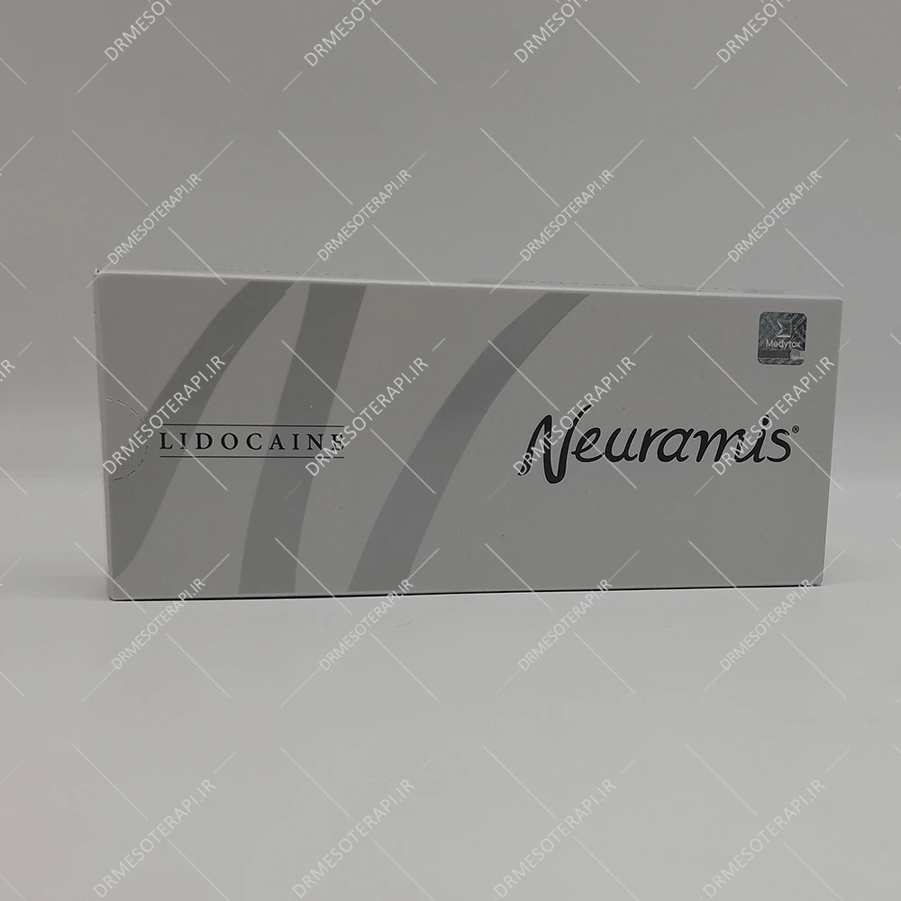 ژل فیلر نورامیس زیر چشم لیدوکائین