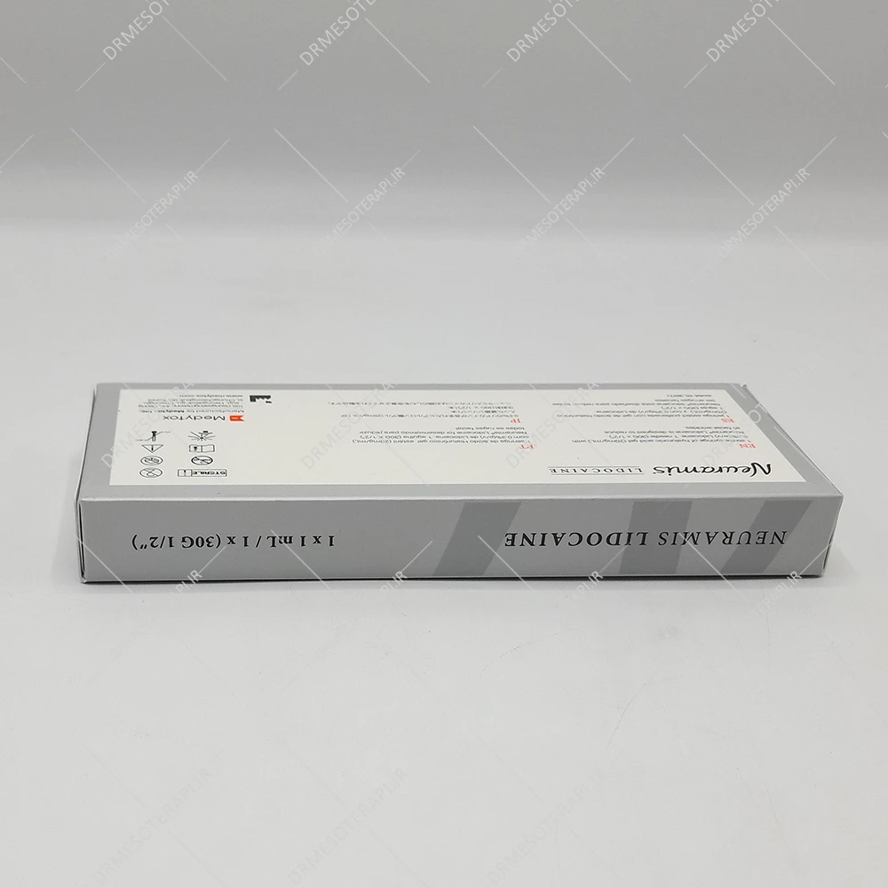 ژل فیلر نورامیس زیر چشم لیدوکائین