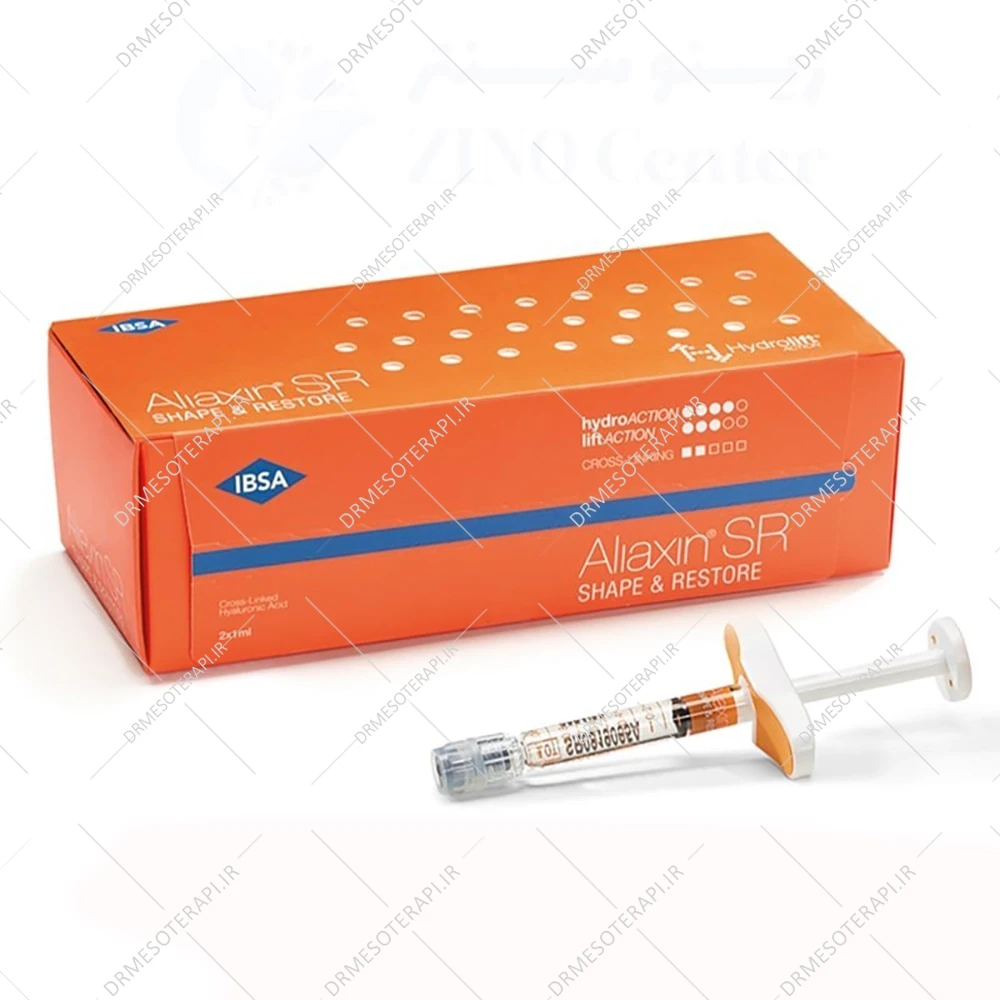 ژل فیلر آلیاکسین زیر چشم sr