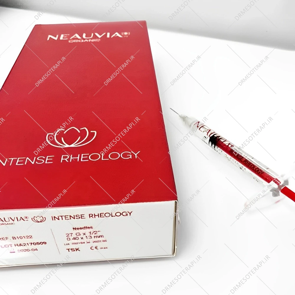 ژل فیلر نیوویا رئولوژی زیر چشم