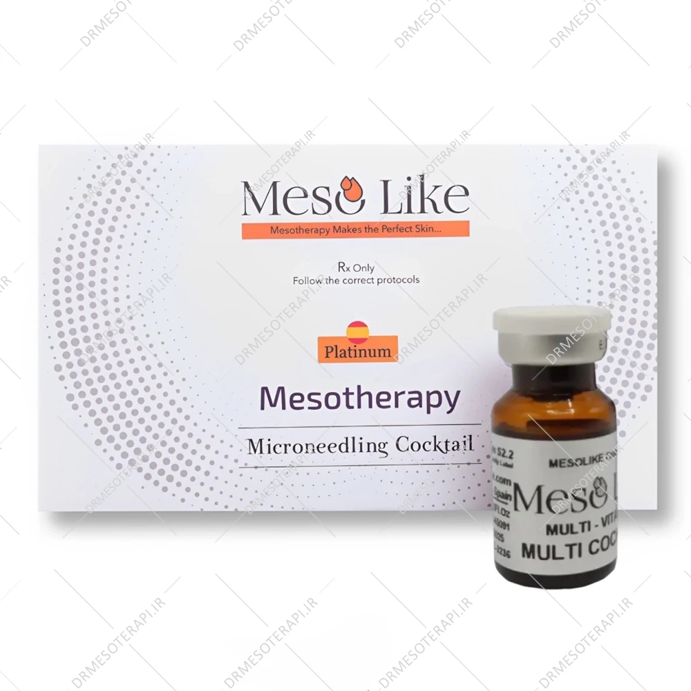 کوکتل مولتی ویتامین مزولایک MultiVitamin Mesolike